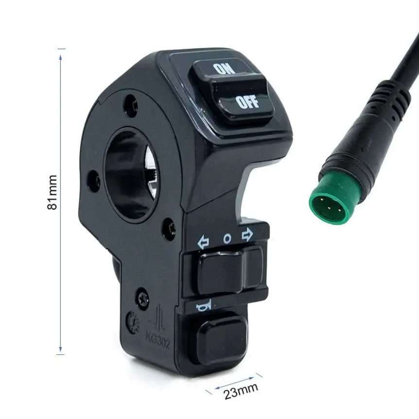 Блок перемикання світла та поворотів 5 pin для електросамоката Kugoo / KuKirin G2 Pro, G2 Max - Зображення 8