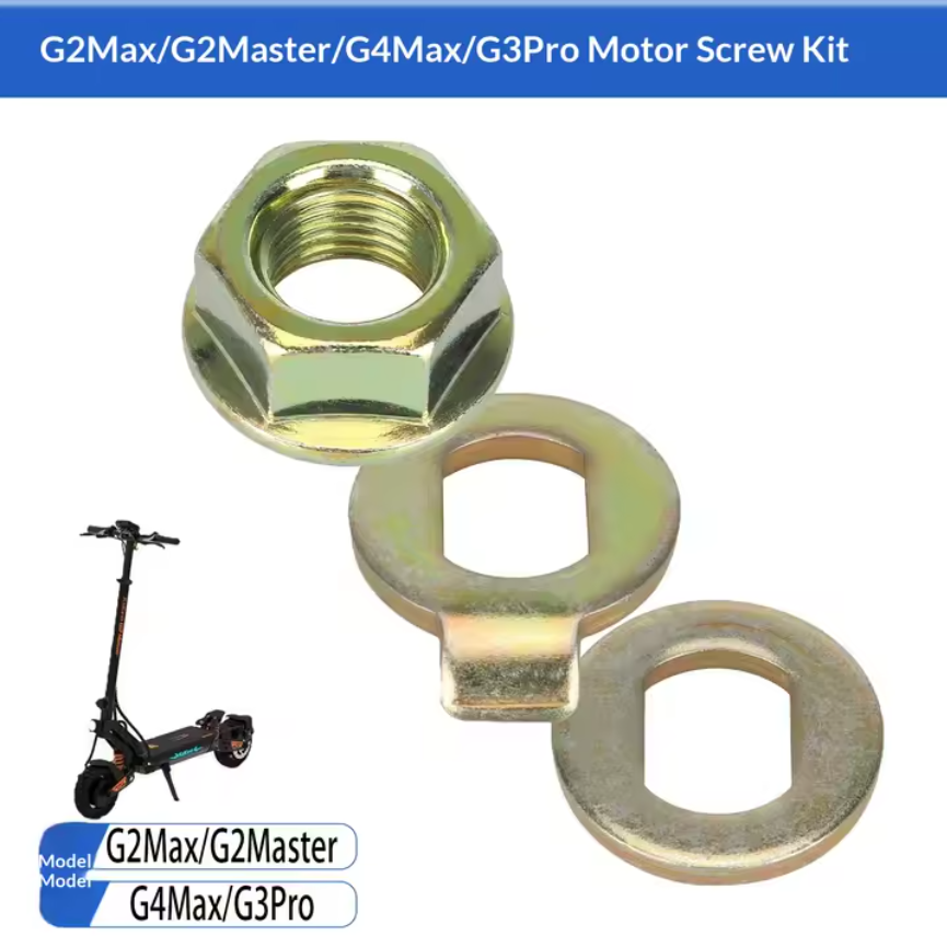 Гайка з шайбою для мотор-колеса електросамоката KuKirin G2 Max / G4 / G2 Master / G3 Pro - Зображення 4