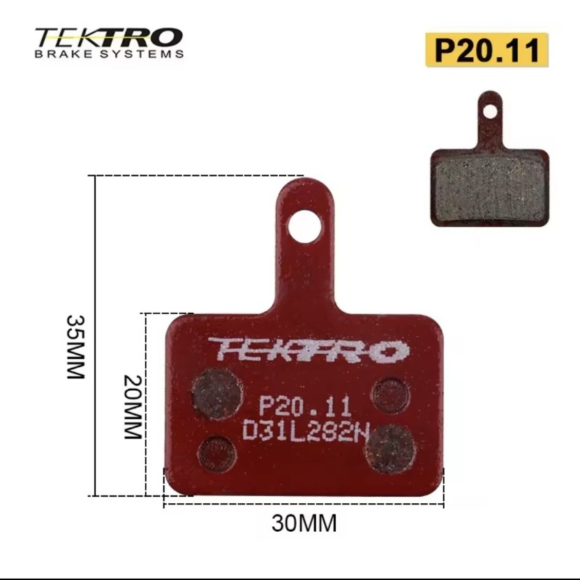 Гальмівні колодки Tektro для електросамоката Kugoo, KuKirin G2 / G2 Master / G4 - Зображення 9