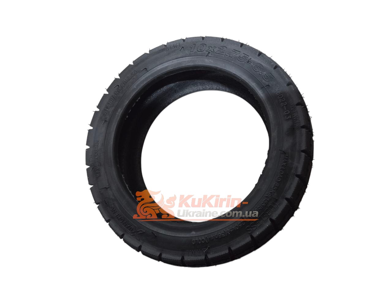 Шина безкамерна для електросамоката KuKirin G2 / G3 (10×2,75–6,5) Оригінал - Зображення 5