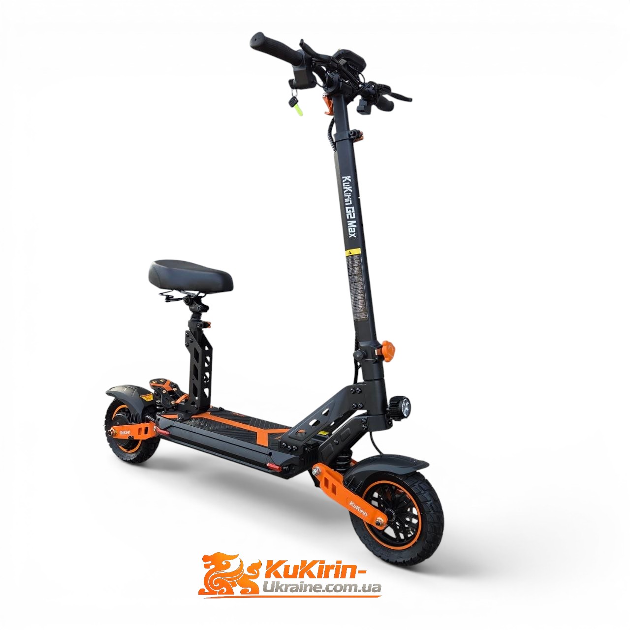 Електросамокат з сидінням Kugoo / KuKirin G2 Max (1000W 20Ah 48V) - Зображення 3