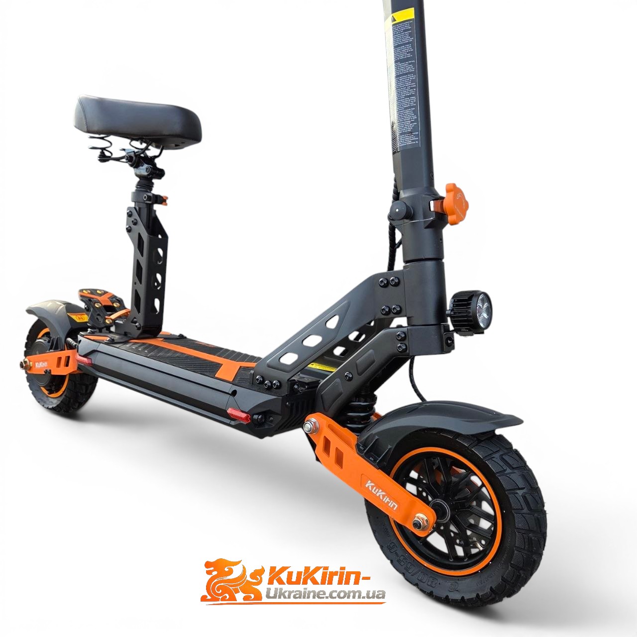 Електросамокат з сидінням Kugoo / KuKirin G2 Max (1000W 20Ah 48V) - Зображення 11