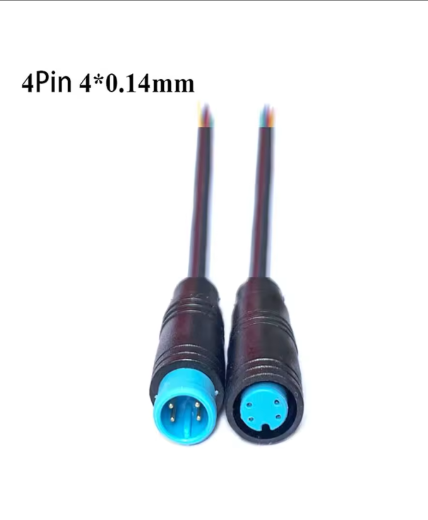 Водонепроникний кабель тато/мама 4 pin