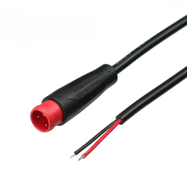 Водонепроникний кабель з розʼємом 2 pin M8 (тато)